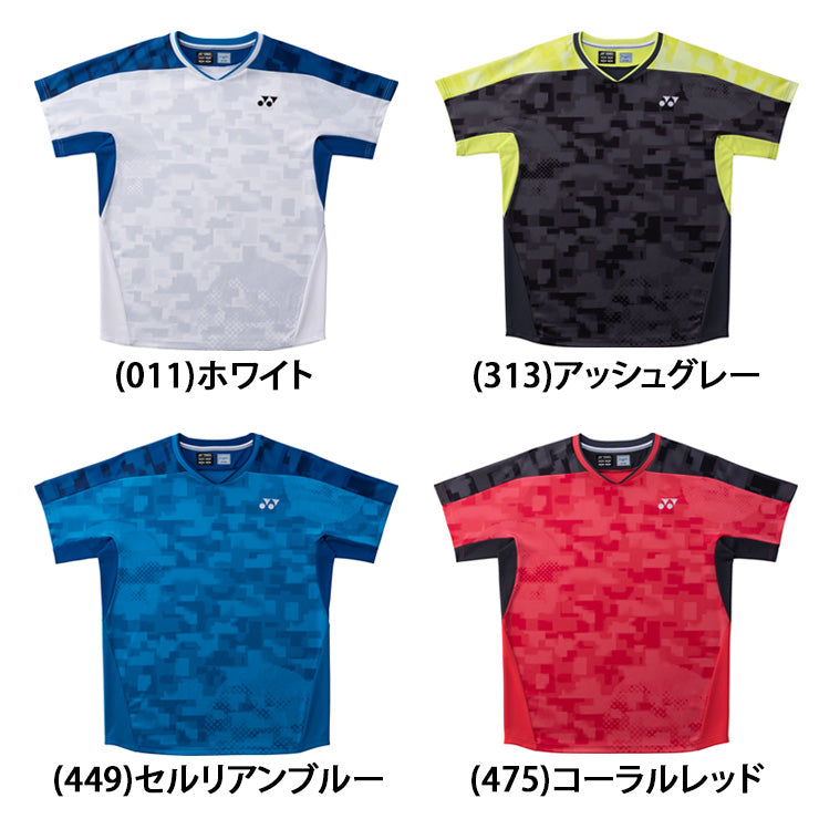 ヨネックス YONEX メンズ ゲームシャツ フィットスタイル 半袖 テニスウェア バドミントンウェア 大人 10754 スポーツウェア yon26ss