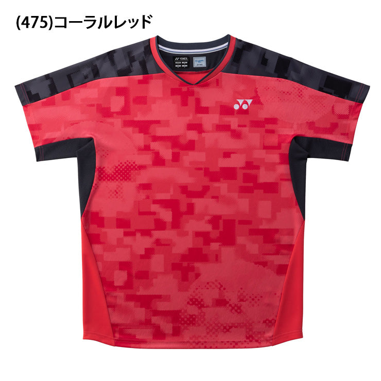 ヨネックス YONEX メンズ ゲームシャツ フィットスタイル 半袖 テニスウェア バドミントンウェア 大人 10754 スポーツウェア yon26ss