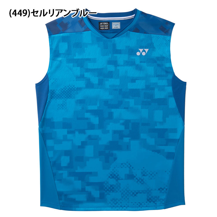 ヨネックス YONEX メンズ ゲームシャツ ノースリーブ テニスウェア バドミントンウェア 大人 10755 スポーツウェア yon26ss