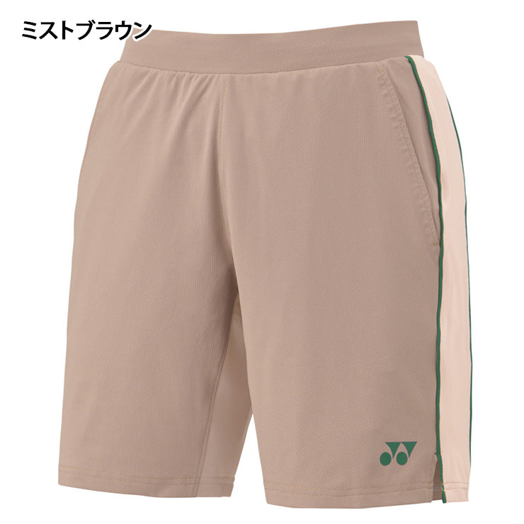 ヨネックス YONEX ニットハーフパンツ テニスウェア バドミントンウェア メンズ ユニセックス 大人 15199 スポーツウェア yon25fw