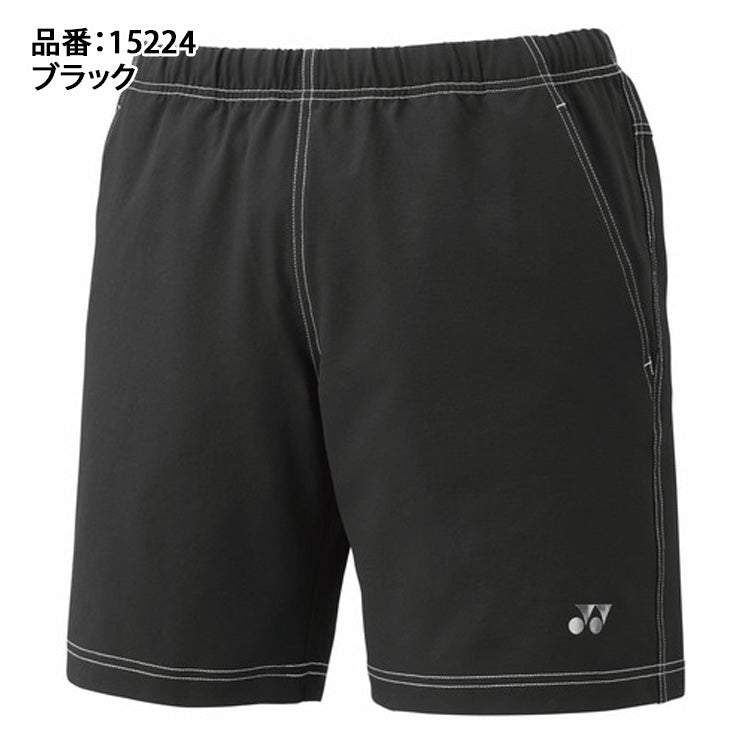 ヨネックス YONEX ハーフパンツ テニスウェア バドミントンウェア メンズ ユニセックス 大人 15224 スポーツウェア yon25fw