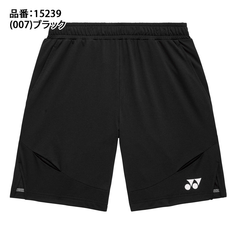 ヨネックス YONEX メンズ ニットハーフパンツ テニスウェア バドミントンウェア 大人 15239 スポーツウェア yon26ss