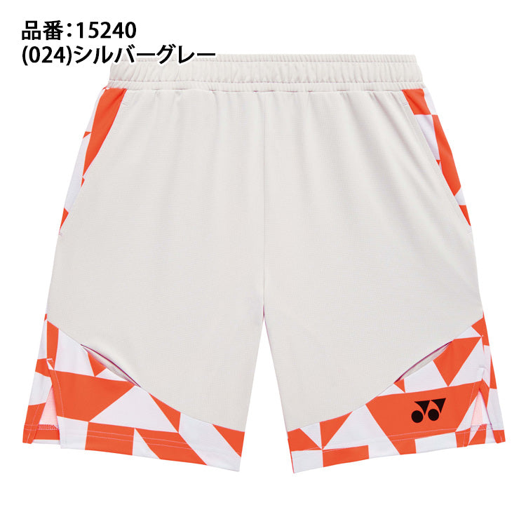 ヨネックス YONEX メンズ ニットハーフパンツ テニスウェア バドミントンウェア 大人 15240 スポーツウェア yon26ss