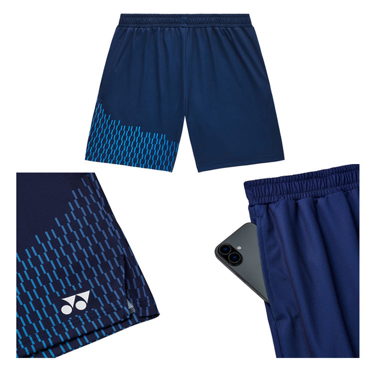 ヨネックス YONEX メンズ ニットハーフパンツ テニスウェア バドミントンウェア 大人 15241 スポーツウェア yon26ss