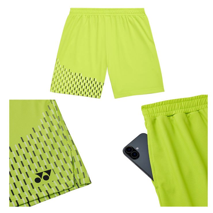 ヨネックス YONEX メンズ ニットハーフパンツ テニスウェア バドミントンウェア 大人 15241 スポーツウェア yon26ss
