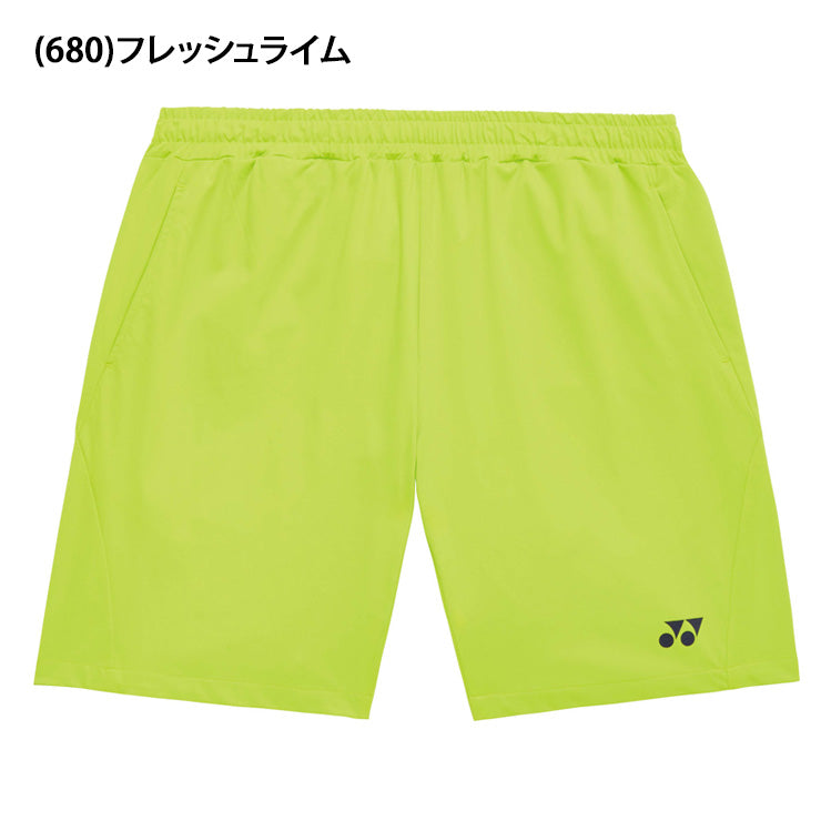 ヨネックス YONEX ニットハーフパンツ テニスウェア バドミントンウェア メンズ ユニセックス 大人 15244 スポーツウェア yon26ss
