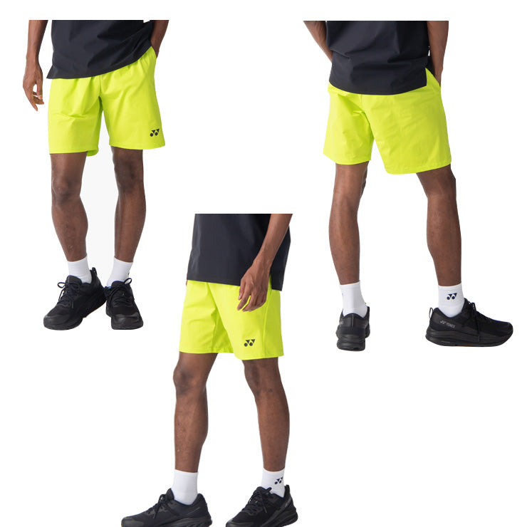 ヨネックス YONEX ニットハーフパンツ テニスウェア バドミントンウェア メンズ ユニセックス 大人 15244 スポーツウェア yon26ss