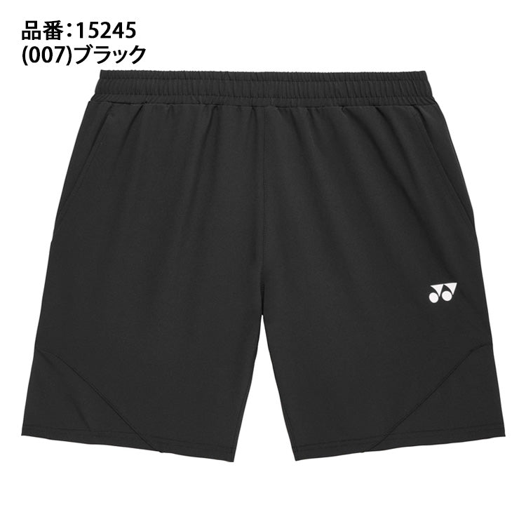 ヨネックス YONEX ハーフパンツ テニスウェア バドミントンウェア メンズ ユニセックス 大人 15245 スポーツウェア yon26ss