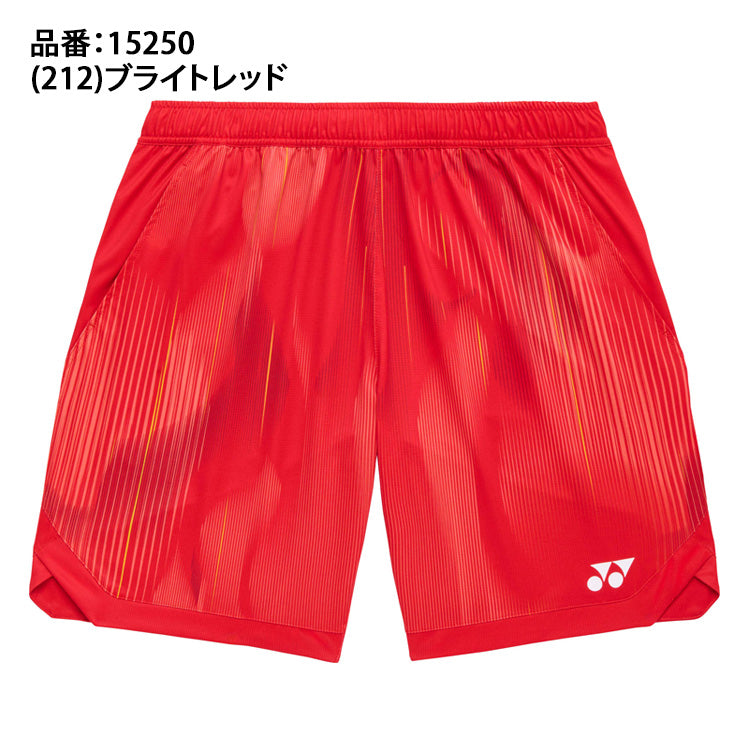 ヨネックス YONEX メンズ ニットハーフパンツ テニスウェア バドミントンウェア 大人 15250 スポーツウェア yon26ss