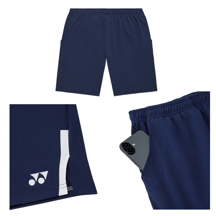 ヨネックス YONEX ニットハーフパンツ テニスウェア バドミントンウェア メンズ ユニセックス 大人 15255 スポーツウェア yon26ss