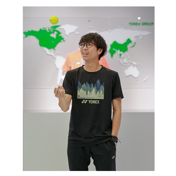 ヨネックス YONEX ドライ Tシャツ フィットスタイル 半袖 テニスウェア バドミントンウェア メンズ ユニセックス 16804 スポーツウェア yon25fw