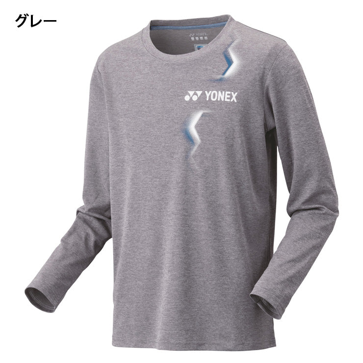 ヨネックス YONEX 長袖 Tシャツ フィットスタイル テニスウェア バドミントンウェア メンズ ユニセックス 16807 スポーツウェア yon25fw