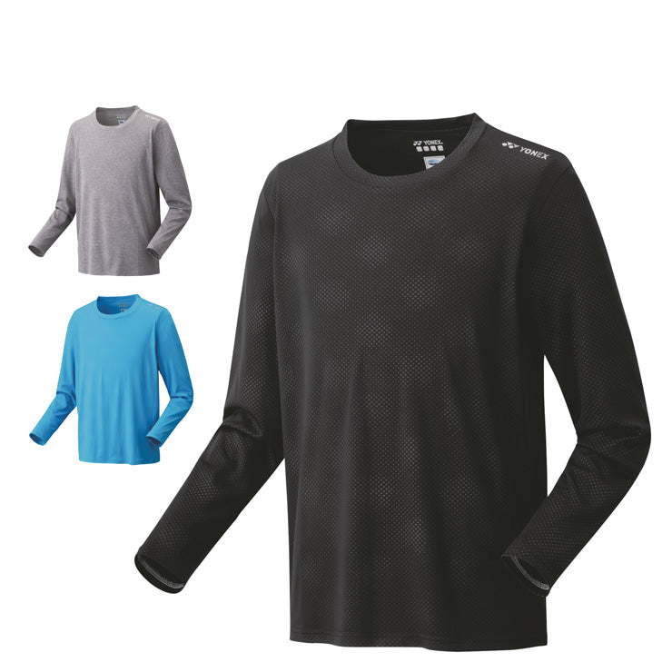 ヨネックス YONEX 長袖 Tシャツ フィットスタイル テニスウェア バドミントンウェア メンズ ユニセックス 16809 スポーツウェア yon25fw