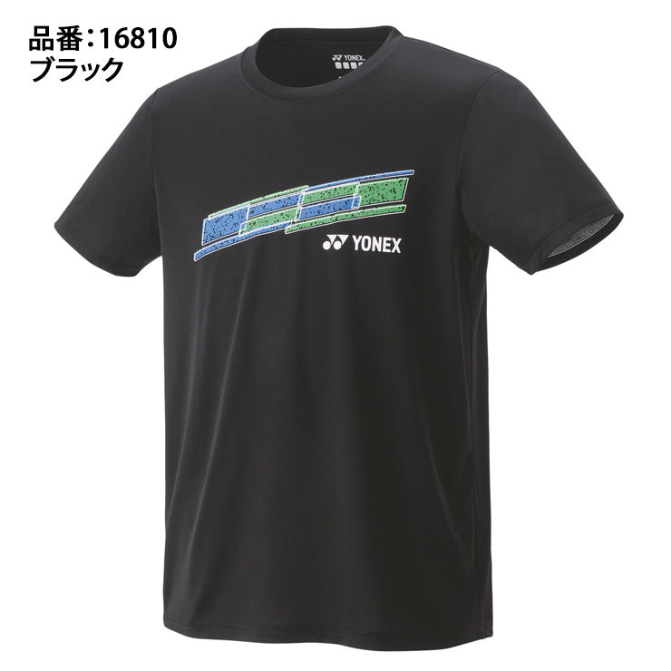 ヨネックス YONEX ドライ Tシャツ フィットスタイル 半袖 テニスウェア バドミントンウェア メンズ ユニセックス 16810 スポーツウェア yon25fw