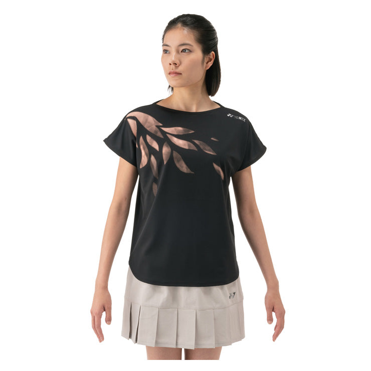 ヨネックス YONEX ウィメンズ ドライ Tシャツ 半袖 テニスウェア バドミントンウェア レディース 16811 スポーツウェア yon25fw