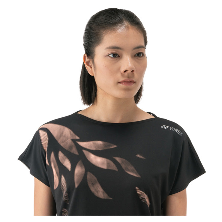 ヨネックス YONEX ウィメンズ ドライ Tシャツ 半袖 テニスウェア バドミントンウェア レディース 16811 スポーツウェア yon25fw