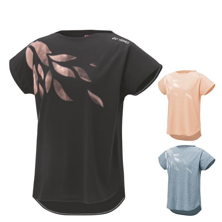 ヨネックス YONEX ウィメンズ ドライ Tシャツ 半袖 テニスウェア バドミントンウェア レディース 16811 スポーツウェア yon25fw
