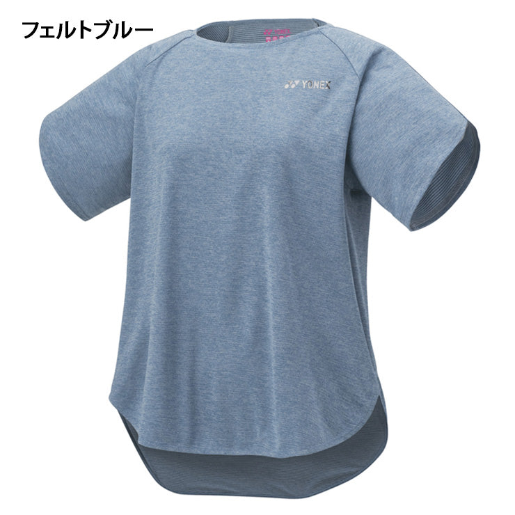 ヨネックス YONEX ウィメンズ ドライ Tシャツ 半袖 テニスウェア バドミントンウェア レディース 16812 スポーツウェア yon25fw
