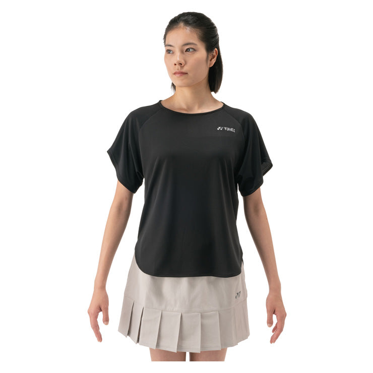 ヨネックス YONEX ウィメンズ ドライ Tシャツ 半袖 テニスウェア バドミントンウェア レディース 16812 スポーツウェア yon25fw