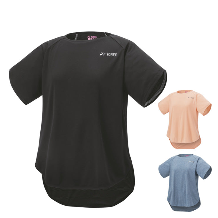 ヨネックス YONEX ウィメンズ ドライ Tシャツ 半袖 テニスウェア バドミントンウェア レディース 16812 スポーツウェア yon25fw