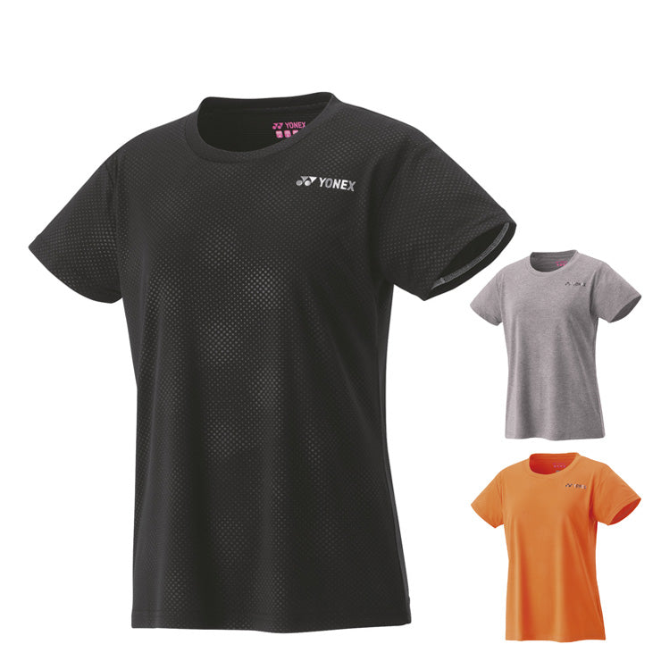 ヨネックス YONEX ウィメンズ ドライ Tシャツ 半袖 テニスウェア バドミントンウェア レディース 16814 スポーツウェア yon25fw