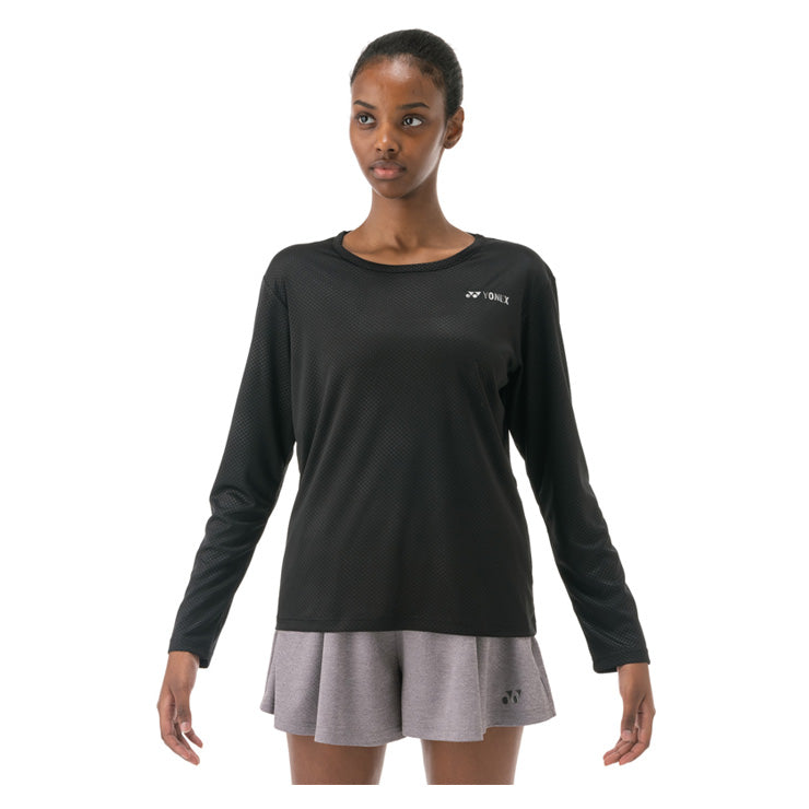 ヨネックス YONEX ウィメンズ 長袖 Tシャツ テニスウェア バドミントンウェア レディース 16815 スポーツウェア yon25fw