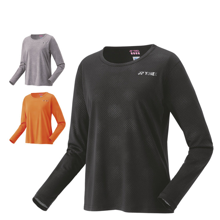 ヨネックス YONEX ウィメンズ 長袖 Tシャツ テニスウェア バドミントンウェア レディース 16815 スポーツウェア yon25fw