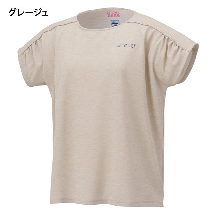 ヨネックス YONEX ウィメンズ ドライ Tシャツ 半袖 テニスウェア バドミントンウェア レディース 16816 スポーツウェア yon25fw