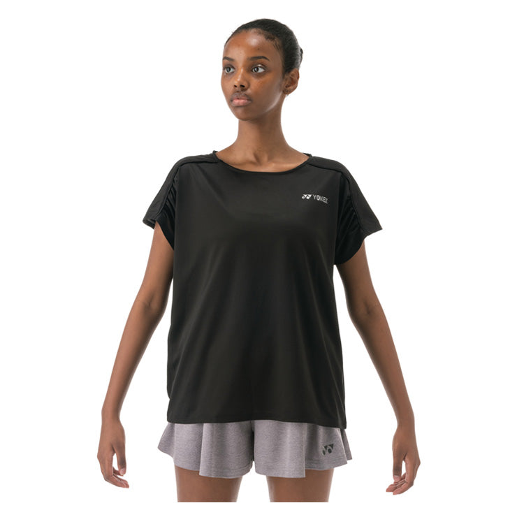 ヨネックス YONEX ウィメンズ ドライ Tシャツ 半袖 テニスウェア バドミントンウェア レディース 16816 スポーツウェア yon25fw