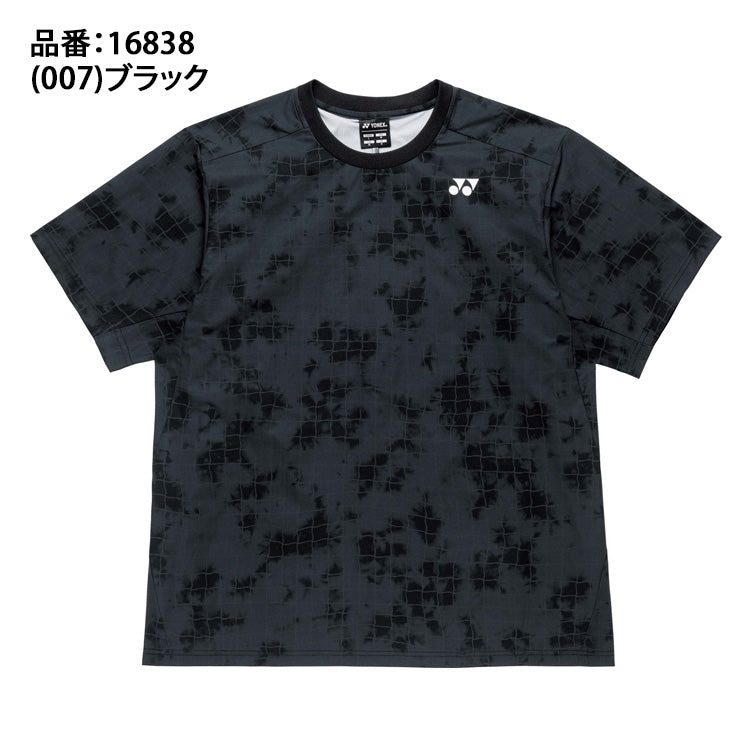 ヨネックス YONEX ドライ Tシャツ 半袖 テニスウェア バドミントンウェア メンズ ユニセックス 大人 16838 スポーツウェア yon26ss