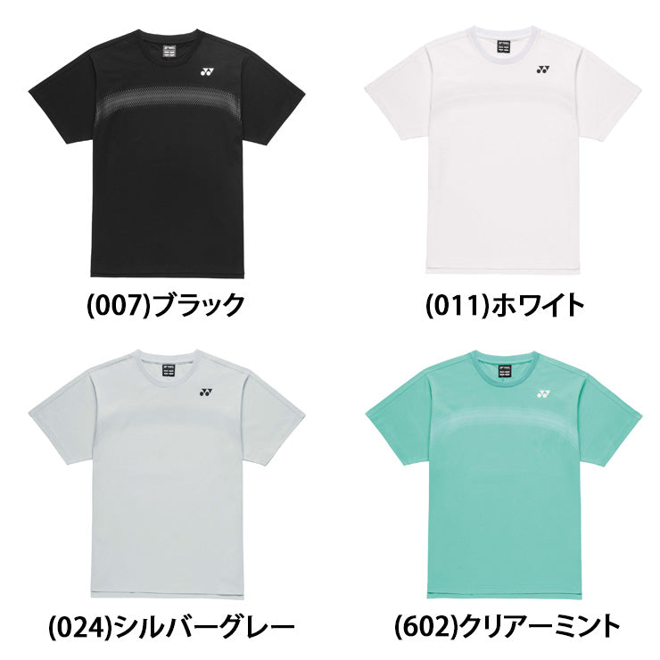 ヨネックス YONEX Tシャツ 半袖 テニスウェア バドミントンウェア メンズ ユニセックス 大人 16839 スポーツウェア yon26ss
