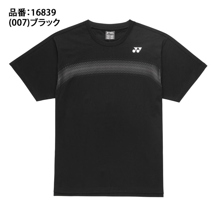 ヨネックス YONEX Tシャツ 半袖 テニスウェア バドミントンウェア メンズ ユニセックス 大人 16839 スポーツウェア yon26ss