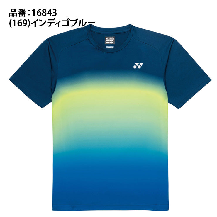 ヨネックス YONEX ドライ Tシャツ 半袖 テニスウェア バドミントンウェア メンズ ユニセックス 大人 16843 スポーツウェア yon26ss