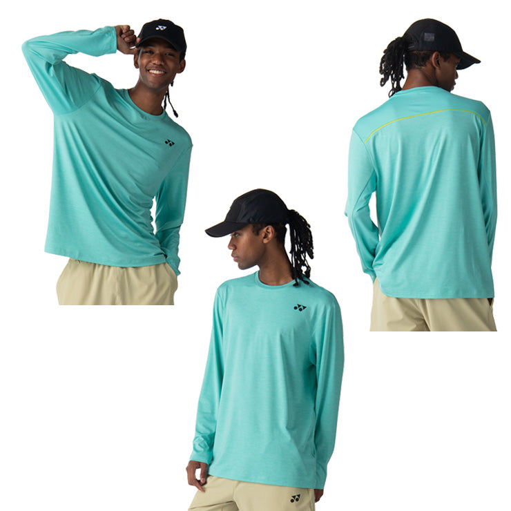 ヨネックス YONEX ロングスリーブTシャツ 長袖 テニスウェア バドミントンウェア メンズ ユニセックス 大人 16848 スポーツウェア yon26ss