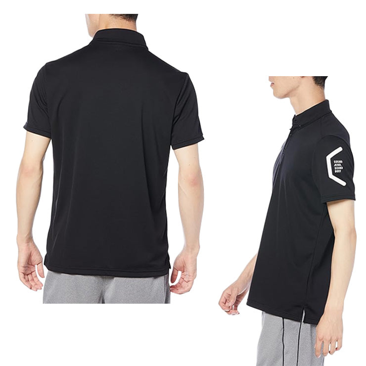 アシックス asics ドライ 半袖 ポロシャツ メンズ 2031D728 スポーツウェア トレーニングウェア asi26ss ネコポス