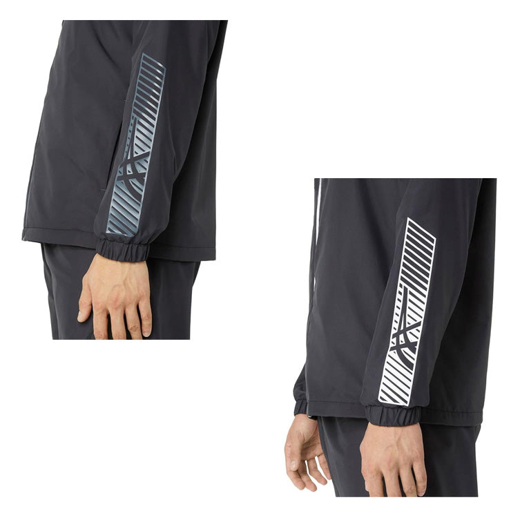 アシックス asics 裏トリコット ウィンドブレーカージャケット 長袖 メンズ 2031E745 スポーツウェア トレーニングウェア asi26ss