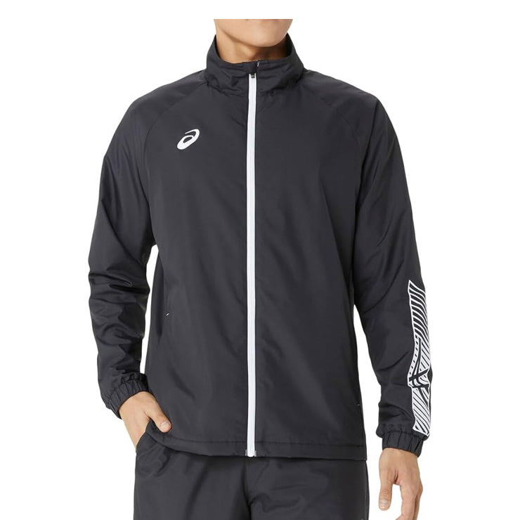 アシックス asics 裏トリコット ウィンドブレーカージャケット 長袖 メンズ 2031E745 スポーツウェア トレーニングウェア asi26ss