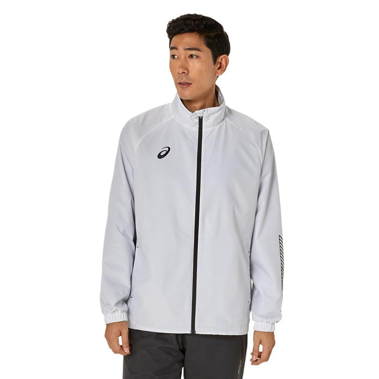 アシックス asics 裏トリコット ウィンドブレーカージャケット 長袖 メンズ 2031E745 スポーツウェア トレーニングウェア asi26ss