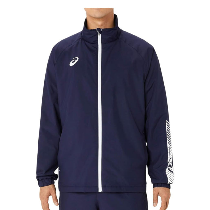 アシックス asics 裏トリコット ウィンドブレーカージャケット 長袖 メンズ 2031E745 スポーツウェア トレーニングウェア asi26ss