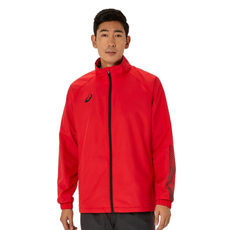 アシックス asics 裏トリコット ウィンドブレーカージャケット 長袖 メンズ 2031E745 スポーツウェア トレーニングウェア asi26ss