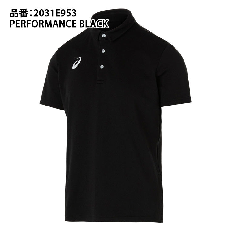 アシックス asics ドライ 半袖 ポロシャツ 2031E953 スポーツウェア asi25ss
