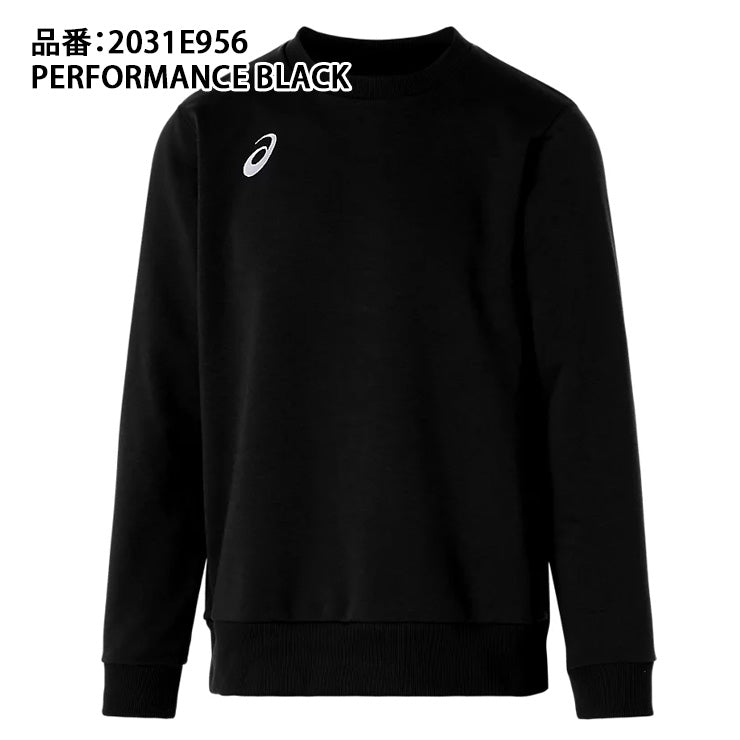 アシックス asics スウェット クルートップ スウェットシャツ 長袖 2031E956 スポーツウェア asi25ss