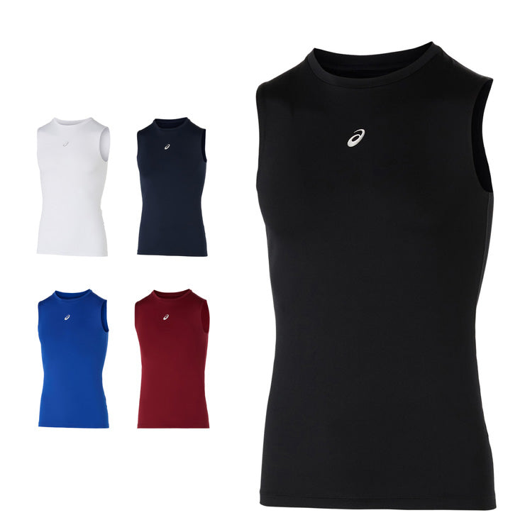 アシックス asics ノースリーブ アンダーシャツ 2WAYトリコット 2031E961 スポーツウェア インナーシャツ asi25ss