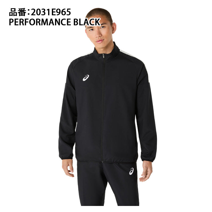 アシックス asics ドライクロス ロゴテープ ジャケット 長袖 2031E965 ジャージ スポーツウェア asi25ss