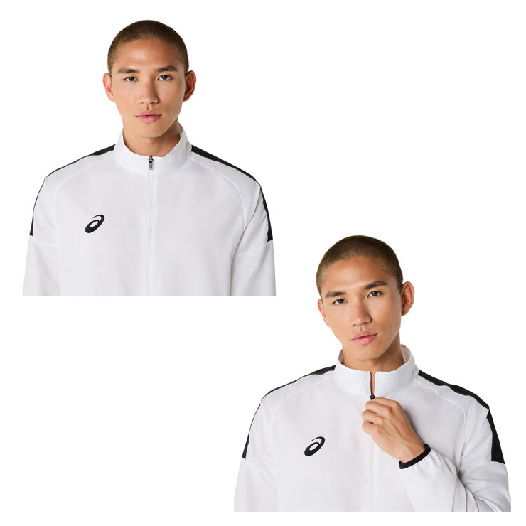 アシックス asics ドライクロス ロゴテープ ジャケット 長袖 2031E965 ジャージ スポーツウェア asi25ss