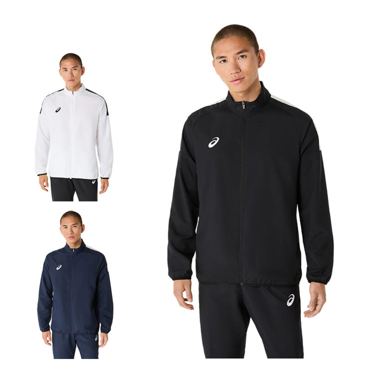 アシックス asics ドライクロス ロゴテープ ジャケット 長袖 2031E965 ジャージ スポーツウェア asi25ss