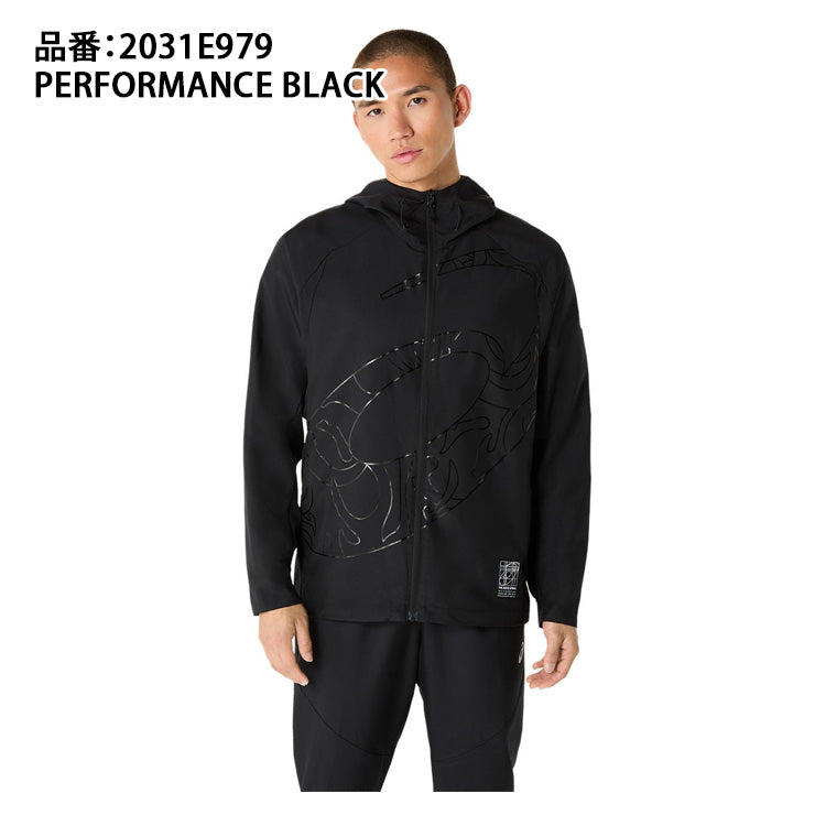 アシックス asics クールアクティモーション クロスフーディージャケット 長袖 パーカー 2031E979 スポーツウェア ジャージ asi25ss