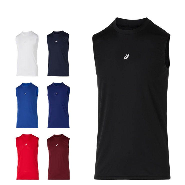 アシックス asics ノースリーブ アンダーシャツ ミドルフィット 2031F103 スポーツウェア インナーシャツ asi25ss