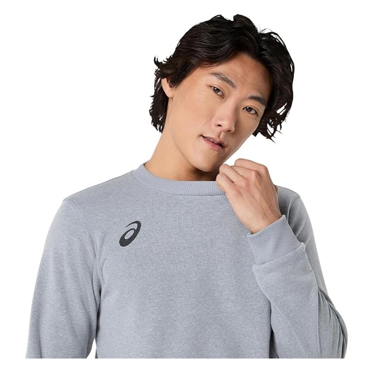 アシックス asics クルーネック スウェットシャツ 長袖 メンズ 2031F473 スポーツウェア トレーニングウェア asi26ss