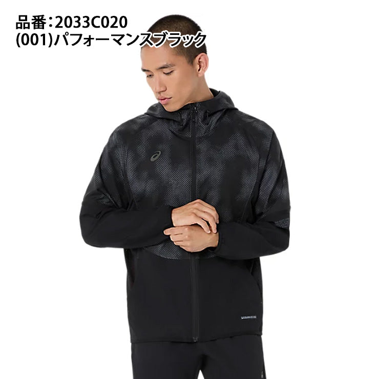 アシックス asics ACTIMOTION クールグラフィック クロスフーディー パーカー 長袖 2033C020 スポーツウェア asi26ss